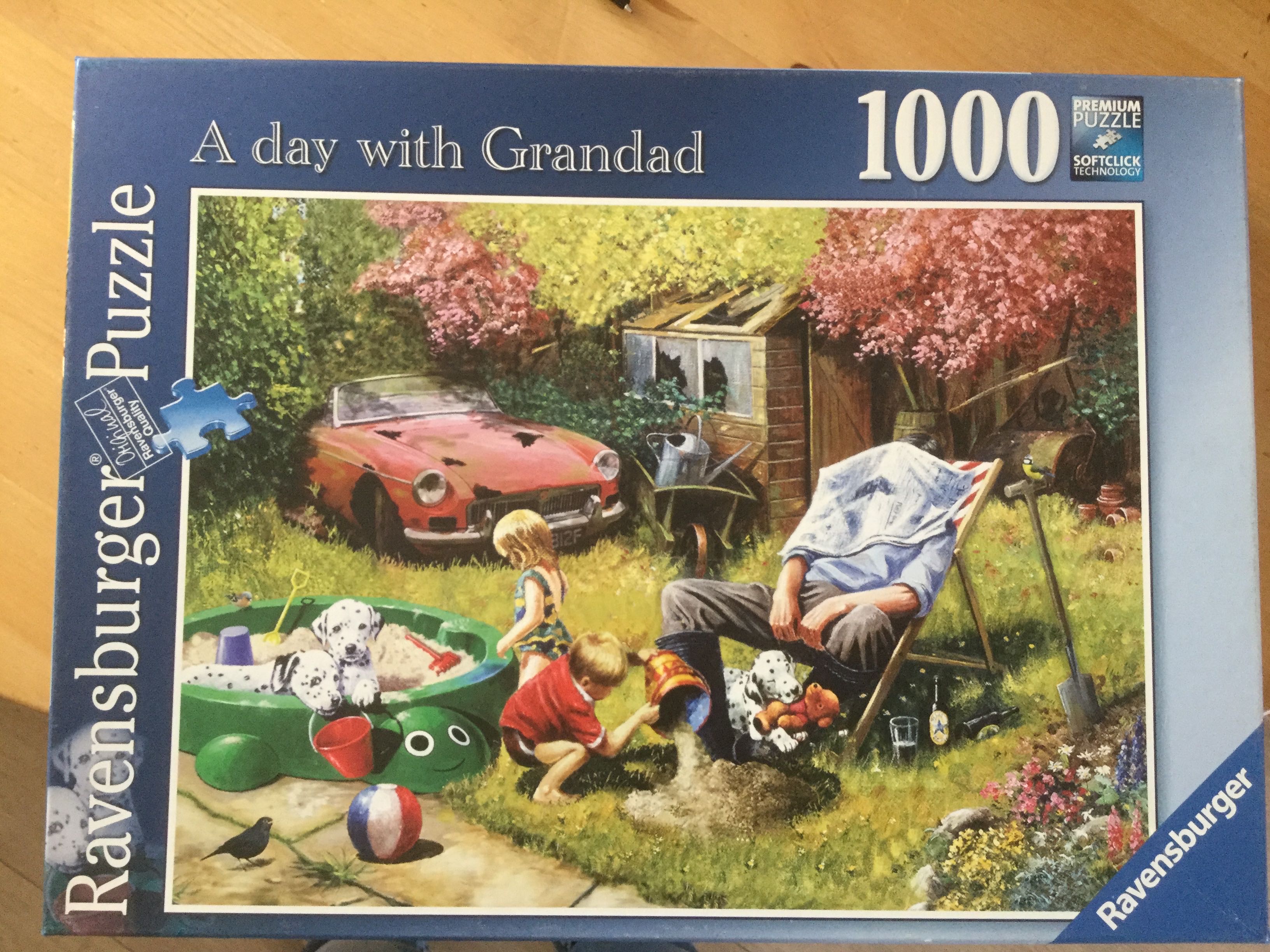 A Day With Grandad - Ravensburger puzzle collectible [Barcode 4005556191765] - Main Image 1