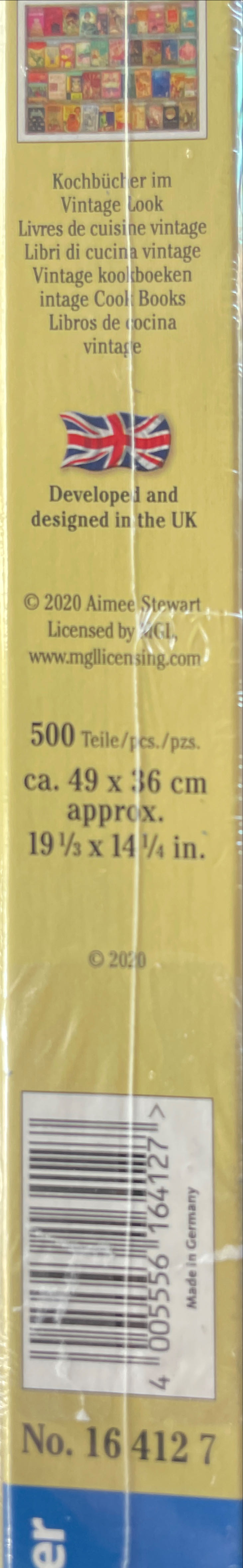 Aimee Stewart: Vintage Cook Books - Ravensburger puzzle collectible [Barcode 4005556164127] - Main Image 2