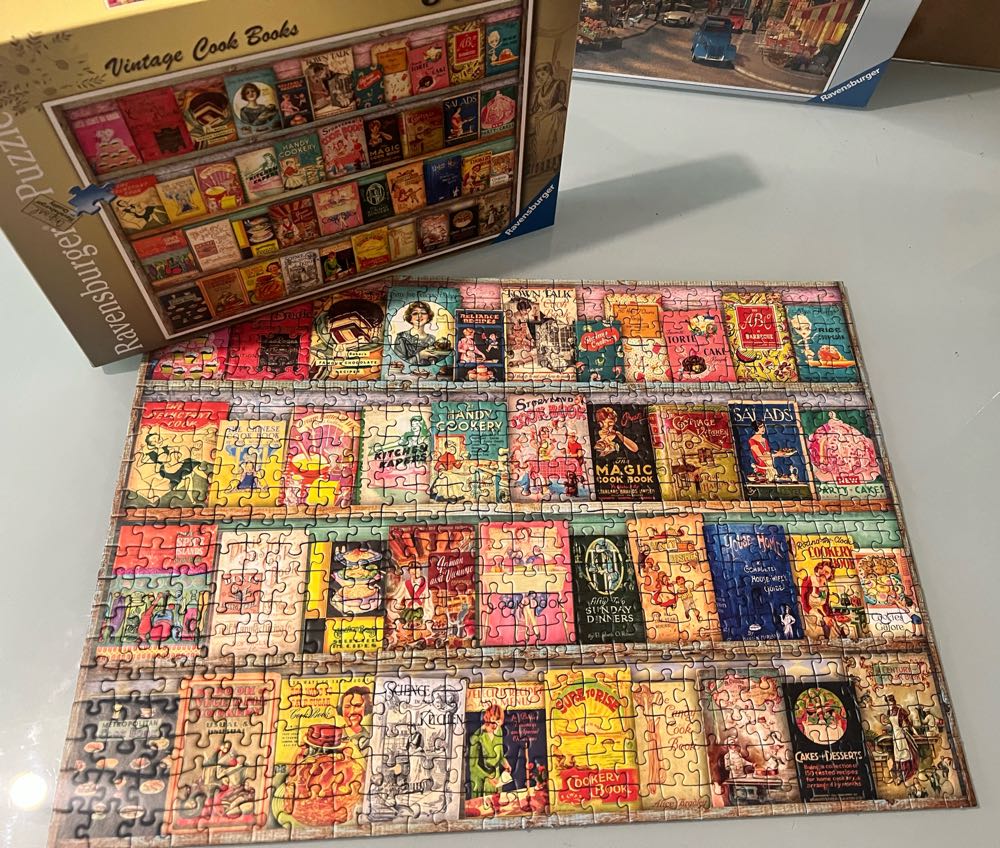 Aimee Stewart: Vintage Cook Books - Ravensburger puzzle collectible [Barcode 4005556164127] - Main Image 3