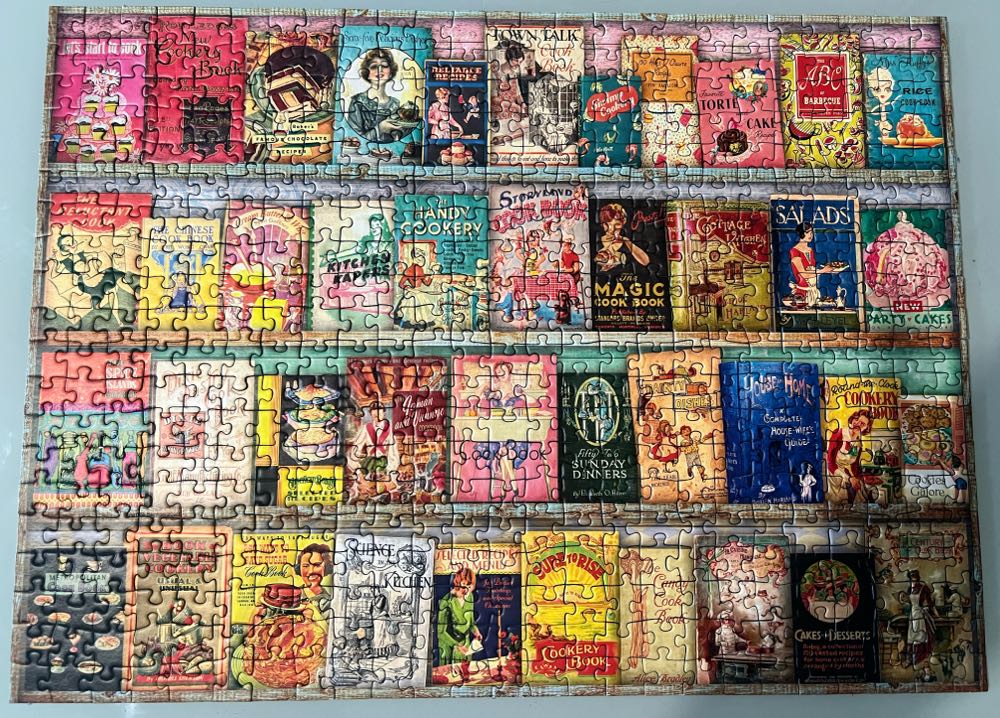 Aimee Stewart: Vintage Cook Books - Ravensburger puzzle collectible [Barcode 4005556164127] - Main Image 4
