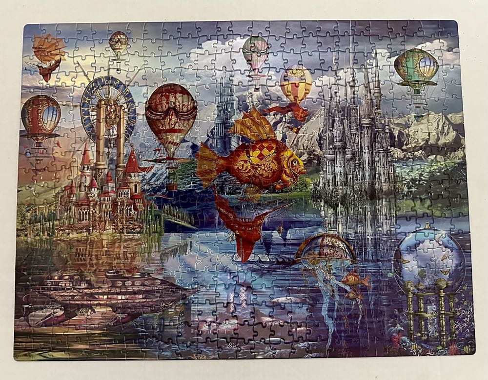 Fantasy Panorama* - Milton Bradley puzzle collectible [Barcode 778988281352] - Main Image 2