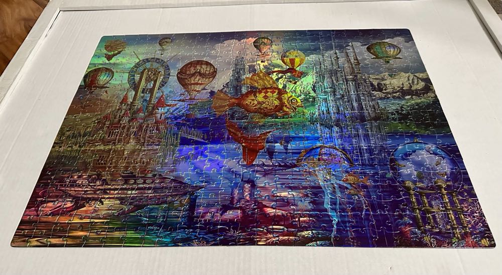 Fantasy Panorama* - Milton Bradley puzzle collectible [Barcode 778988281352] - Main Image 3