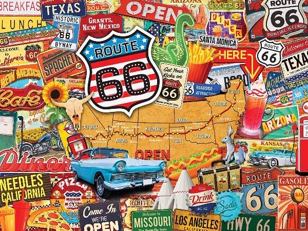 Route 66 - MasterPieces puzzle collectible [Barcode 705988320248] - Main Image 2
