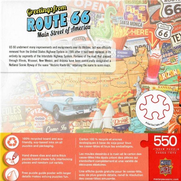 Route 66 - MasterPieces puzzle collectible [Barcode 705988320248] - Main Image 3