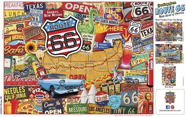 Route 66 - MasterPieces puzzle collectible [Barcode 705988320248] - Main Image 4