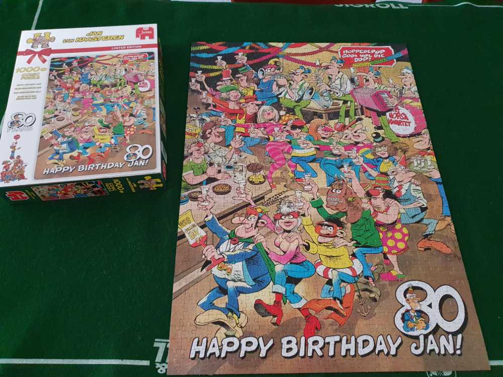 Fijne Verjaardag Jan! 19029 - Jumbo puzzle collectible [Barcode 8710126190296] - Main Image 2