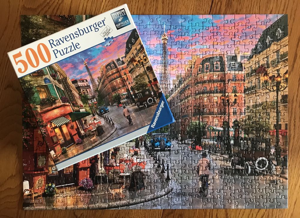 Parisian Sunset - Ravensburger 🇩🇪 puzzle collectible [Barcode 4005556815593] - Main Image 4