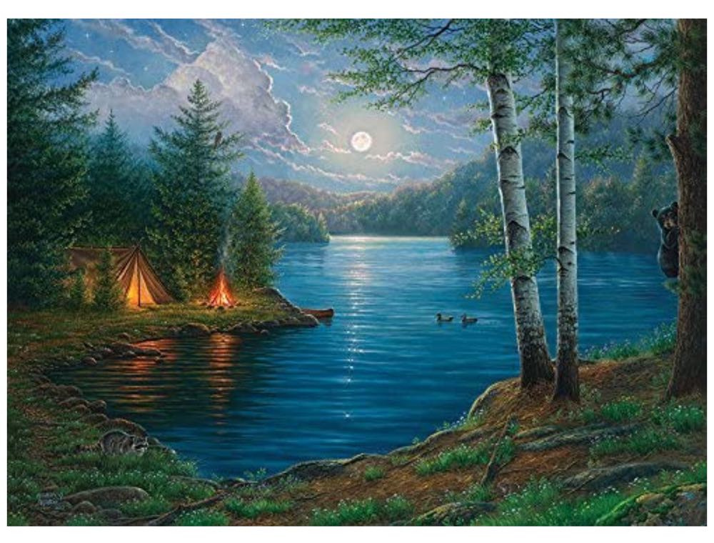 Summer Night - Cobble Hill 🇨🇦 puzzle collectible [Barcode 625012800440] - Main Image 2