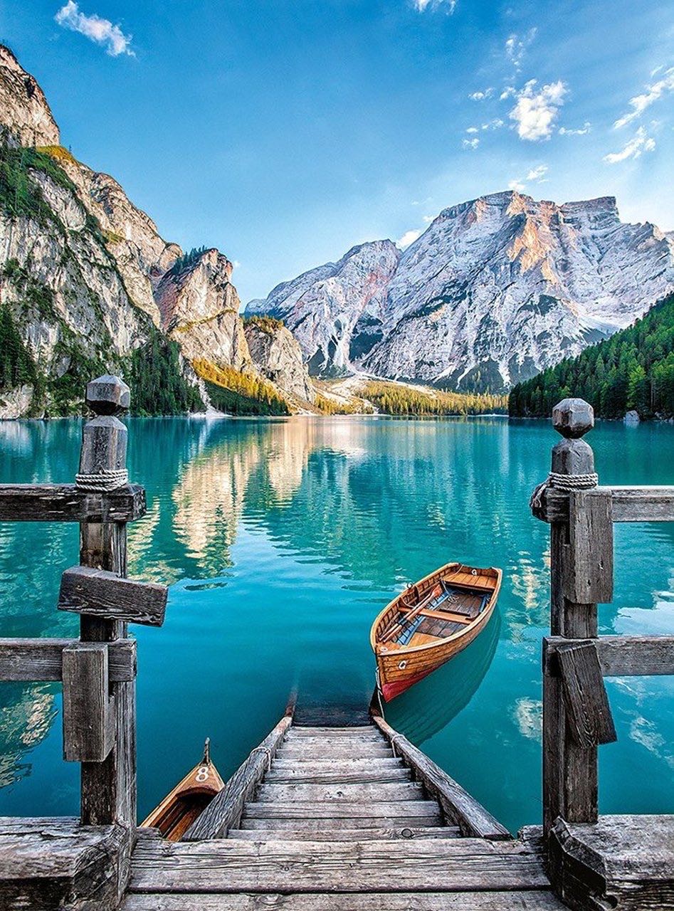 Braies Lake - Clementoni puzzle collectible - Main Image 2
