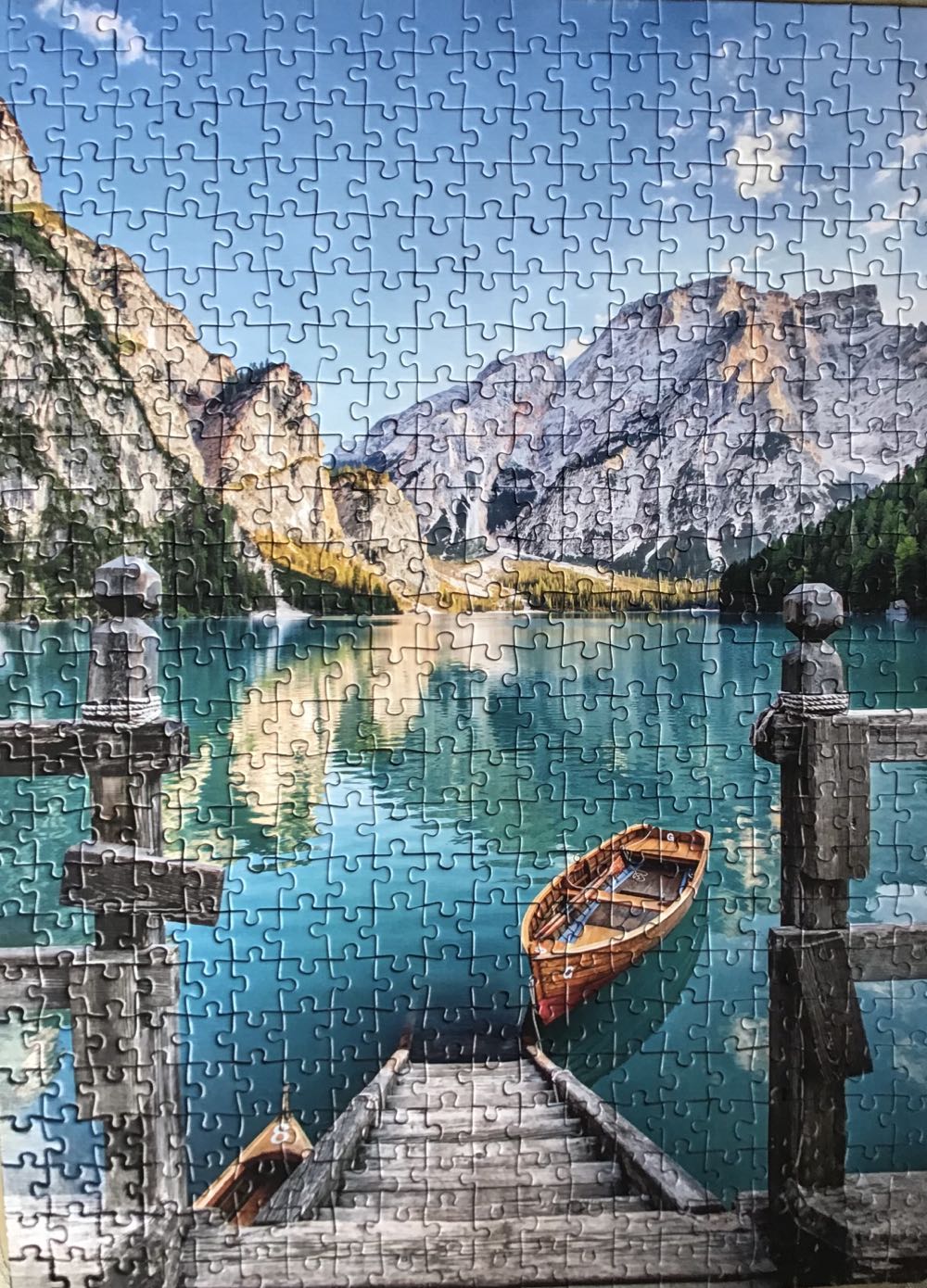 Braies Lake - Clementoni puzzle collectible - Main Image 3
