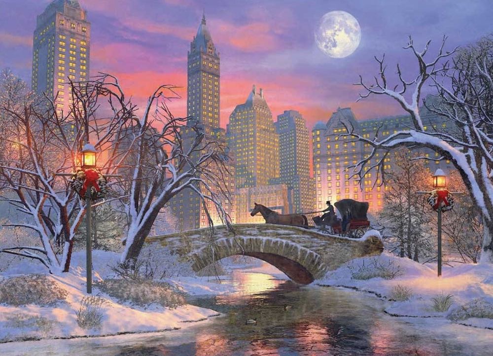 Christmas Eve In New York City - Eurographics Puzzle puzzle collectible - Main Image 2