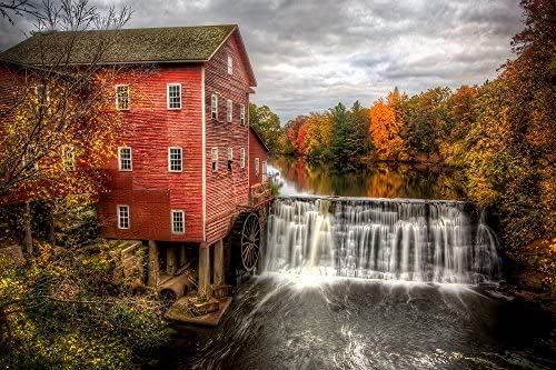 Country Waterfall* - Ravensburger puzzle collectible [Barcode 4005556818976] - Main Image 2