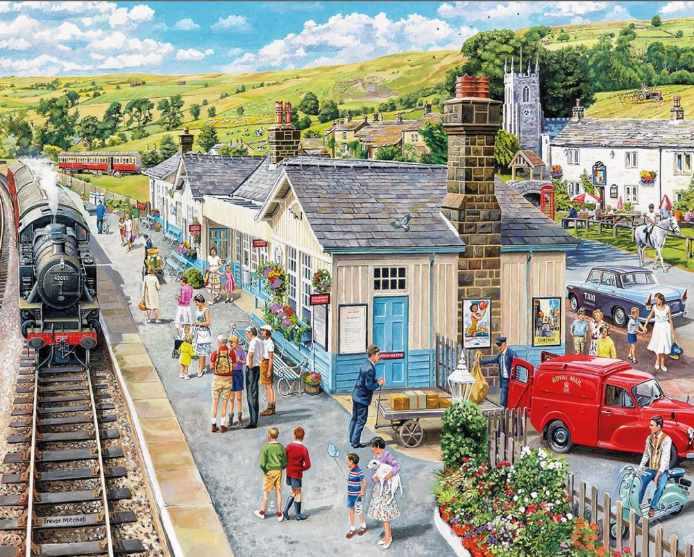 Village Station - White Mountain puzzle collectible - Main Image 2