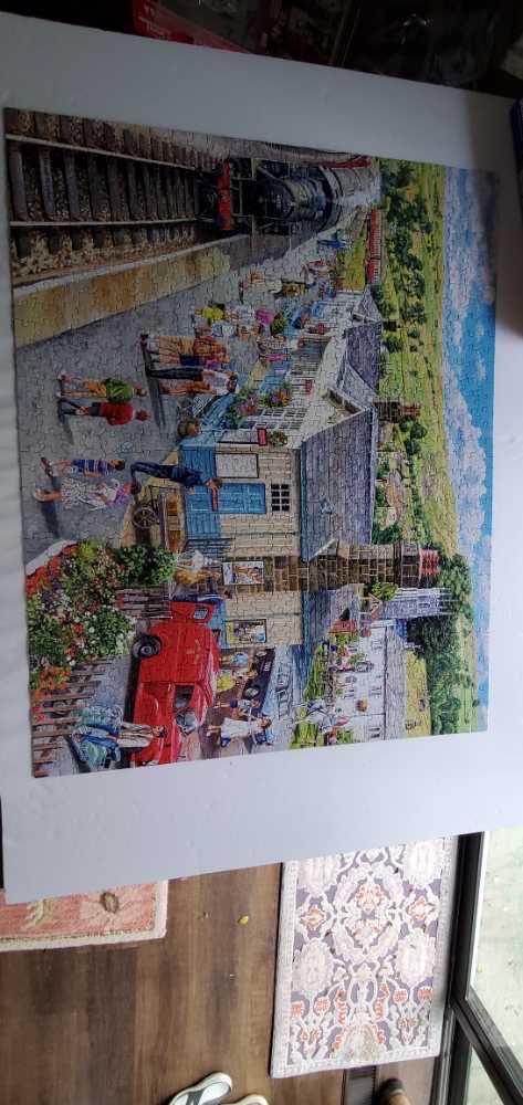 Village Station - White Mountain puzzle collectible - Main Image 3