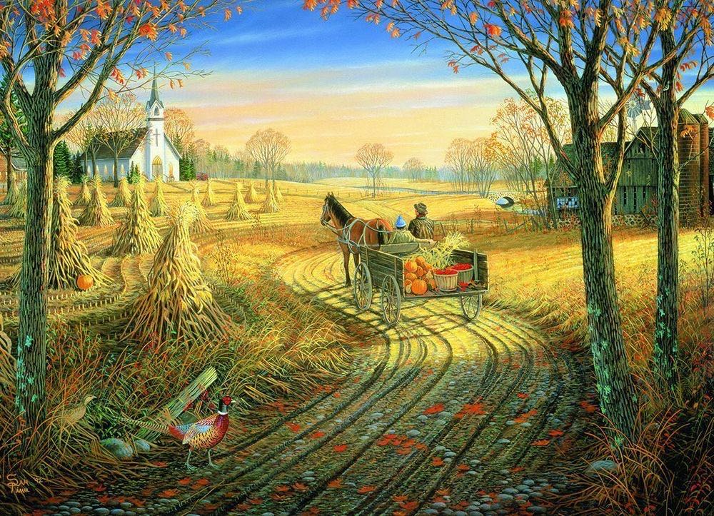 Harvest Time - Eurographics Puzzle puzzle collectible - Main Image 2