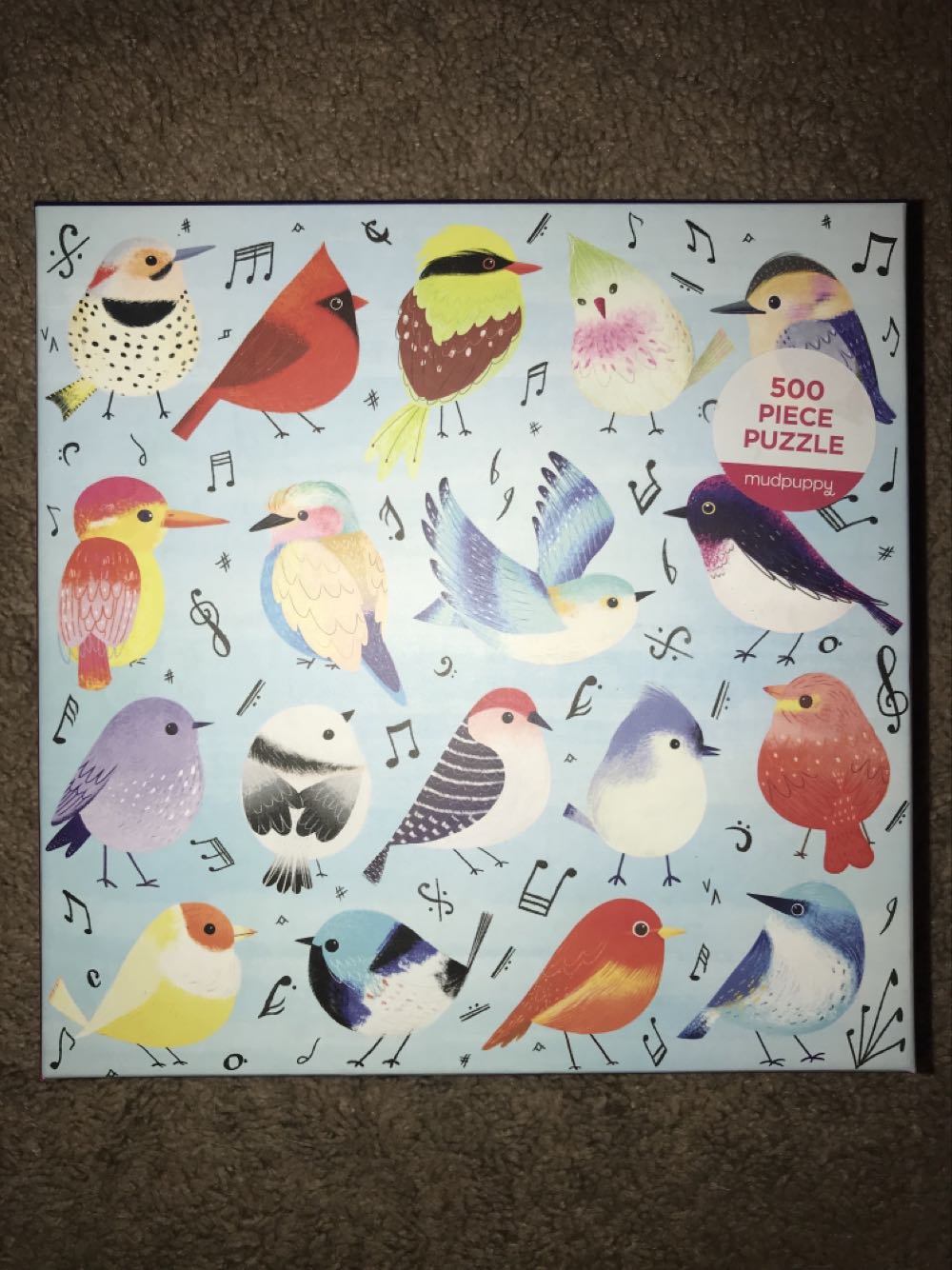 Songbirds - Sold - Mudpuppy (Galison) puzzle collectible [Barcode 9780735357655] - Main Image 2
