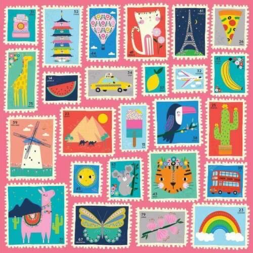 Hello from Around the World*% - Mudpuppy (Galison) puzzle collectible [Barcode 9780735355866] - Main Image 2