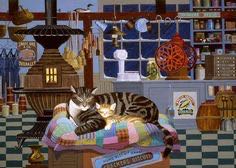 The Weather Outside Is Frightful - Hometown Collection puzzle collectible [Barcode 072348092009] - Main Image 2