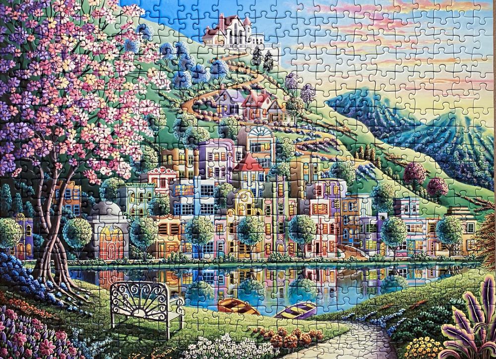 Blossom Park - Ravensburger puzzle collectible [Barcode 4005556815623] - Main Image 2