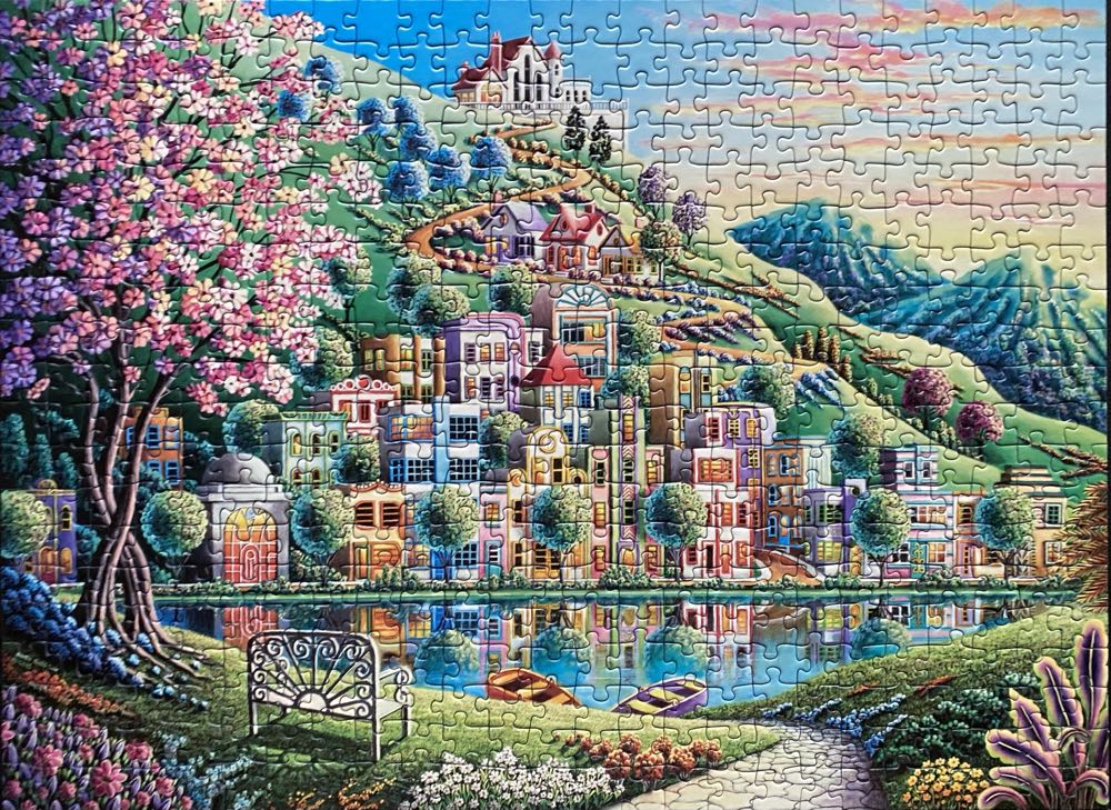 Blossom Park - Ravensburger puzzle collectible [Barcode 4005556815623] - Main Image 3