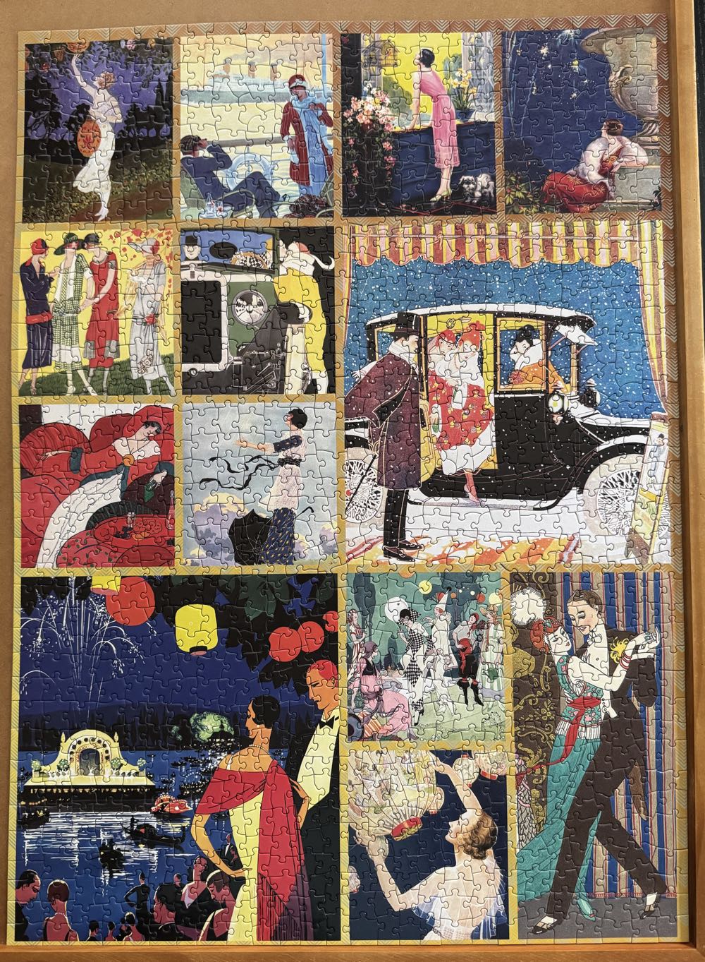 Art Deco Days - Hennessy Puzzles puzzle collectible [Barcode 706259400034] - Main Image 3