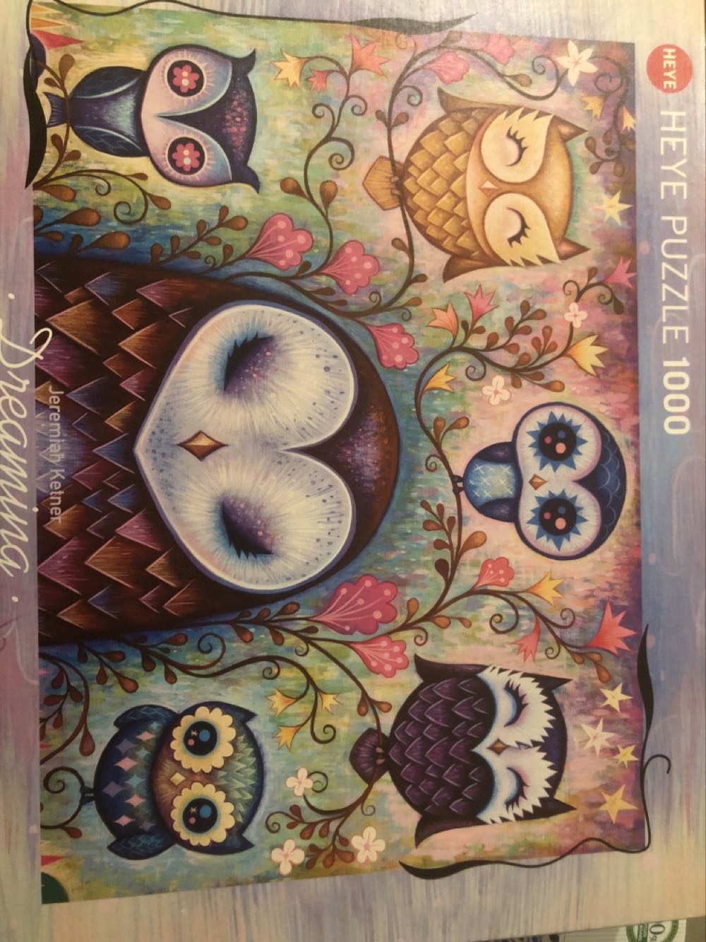 Dreaming - Great Big Owl - HEYE puzzle collectible [Barcode 4001689297688] - Main Image 2