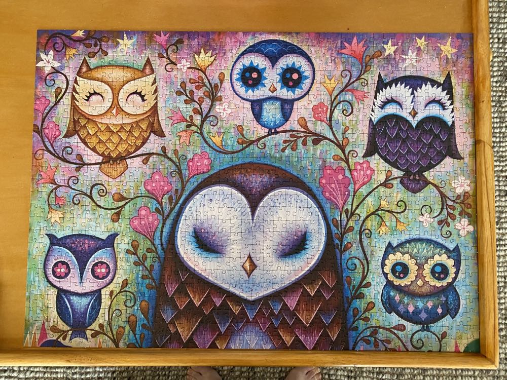 Dreaming - Great Big Owl - HEYE puzzle collectible [Barcode 4001689297688] - Main Image 3