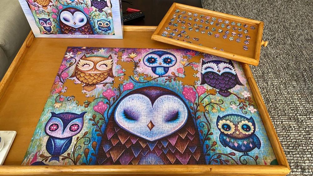 Dreaming - Great Big Owl - HEYE puzzle collectible [Barcode 4001689297688] - Main Image 4