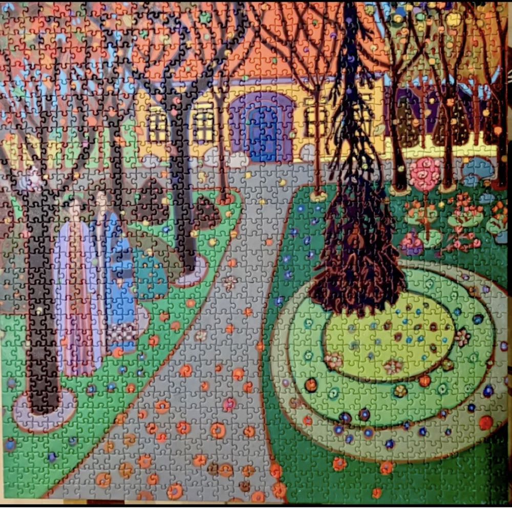 Gustav’s Cat - Pomegranate puzzle collectible [Barcode 9780764984488] - Main Image 3