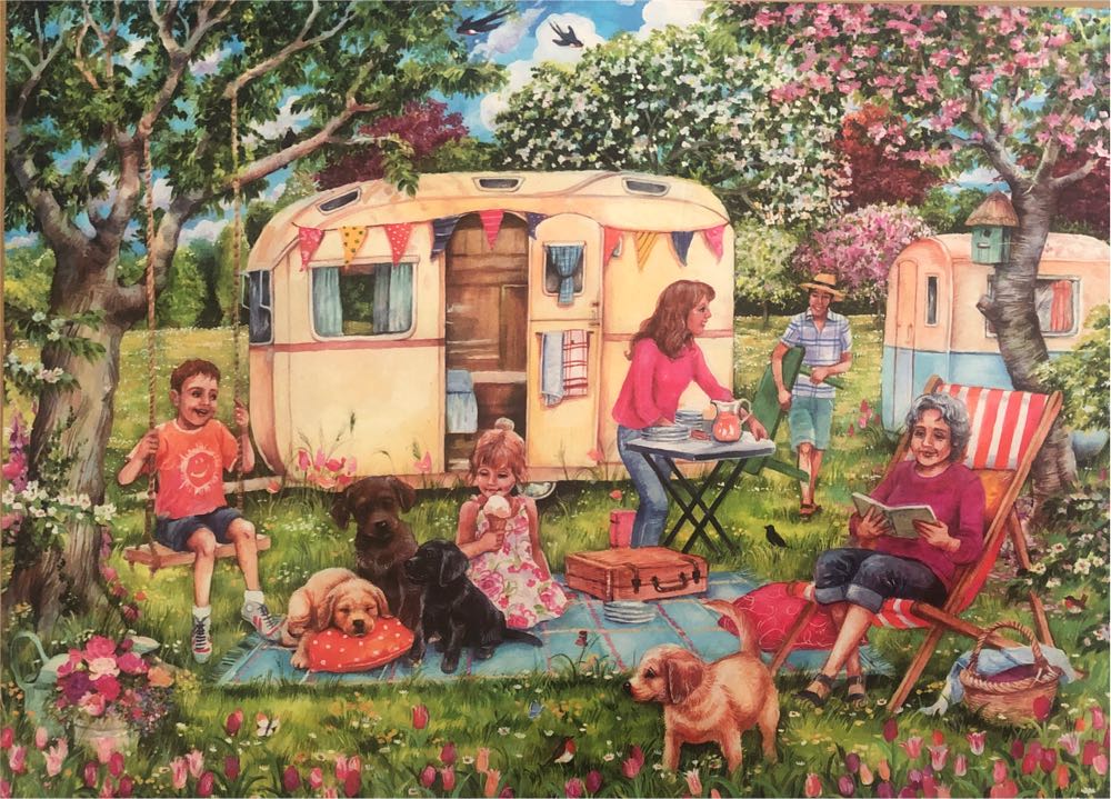 Caravan Escape - Gibsons puzzle collectible [Barcode 5012269062717] - Main Image 2
