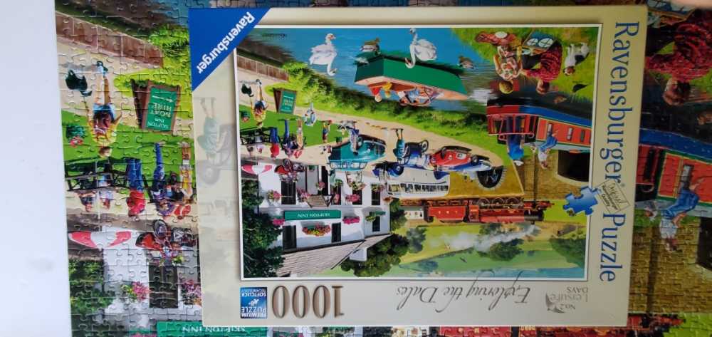 Leisure Days #2, Exploring The Dales (1) - Ravensburger puzzle collectible [Barcode 4005556159864] - Main Image 2
