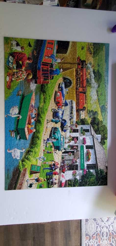Leisure Days #2, Exploring The Dales (1) - Ravensburger puzzle collectible [Barcode 4005556159864] - Main Image 4