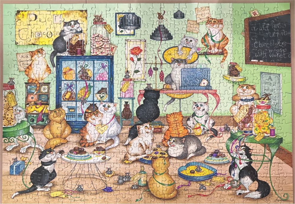 Purfect Chocolate - Gibsons puzzle collectible [Barcode 5012269034059] - Main Image 2