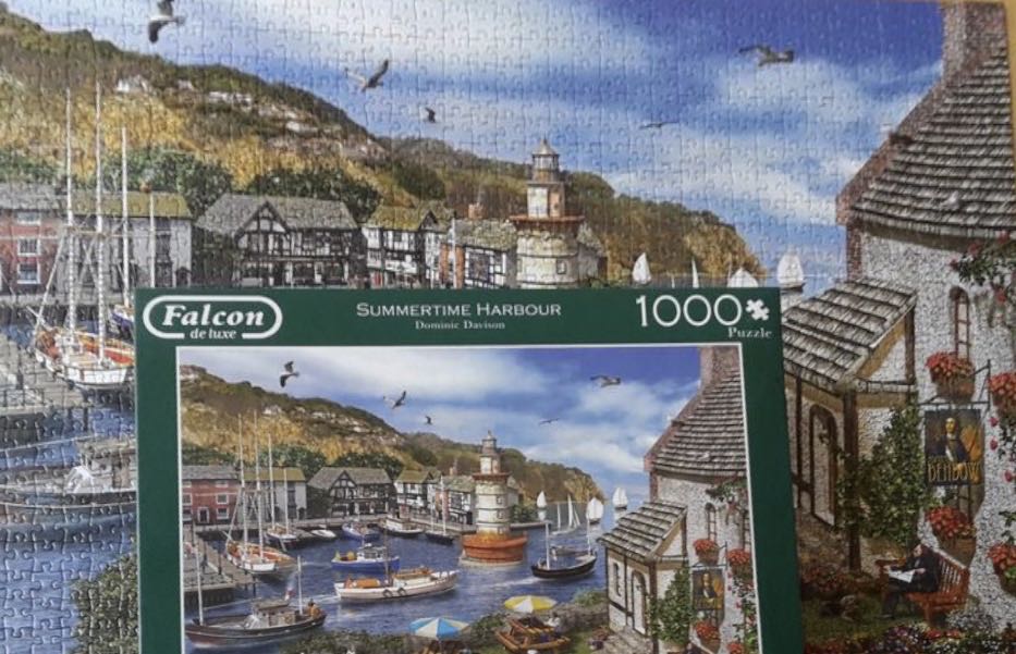 Summertime Harbour - Falcon puzzle collectible [Barcode 8710126110522] - Main Image 4