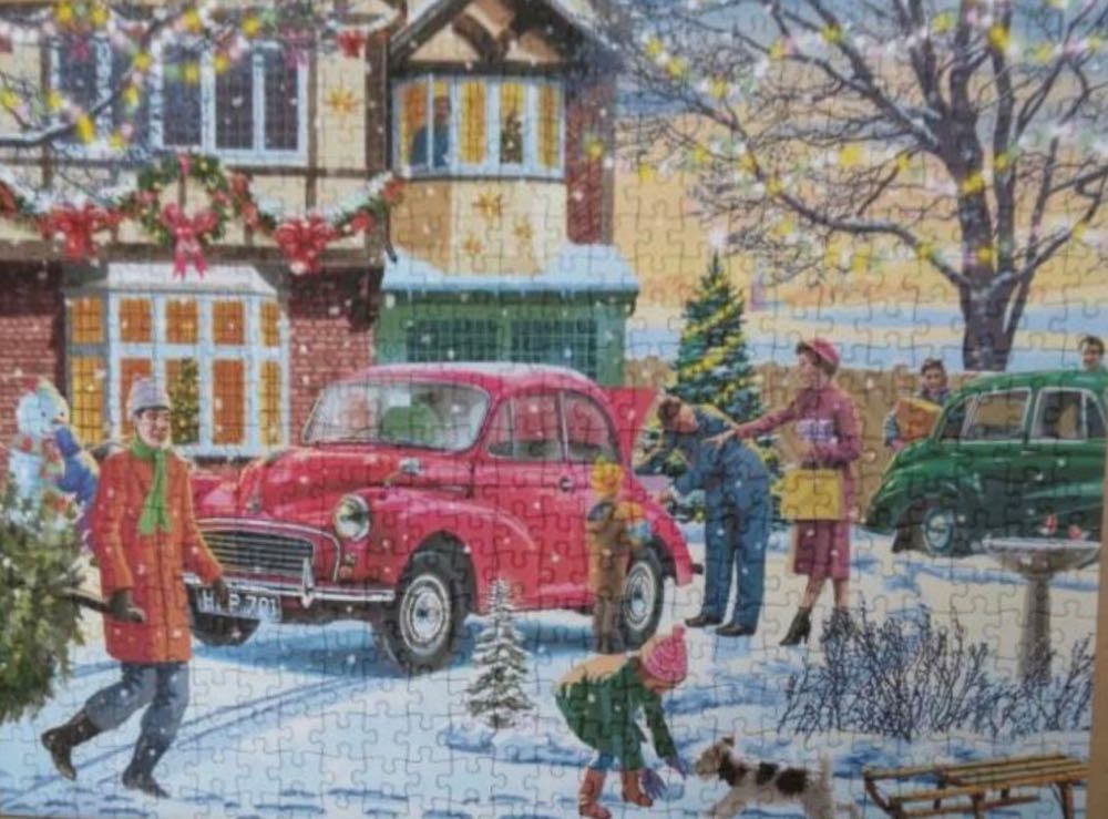 December Shopping - Falcon de luxe puzzle collectible [Barcode 8710126111840] - Main Image 3