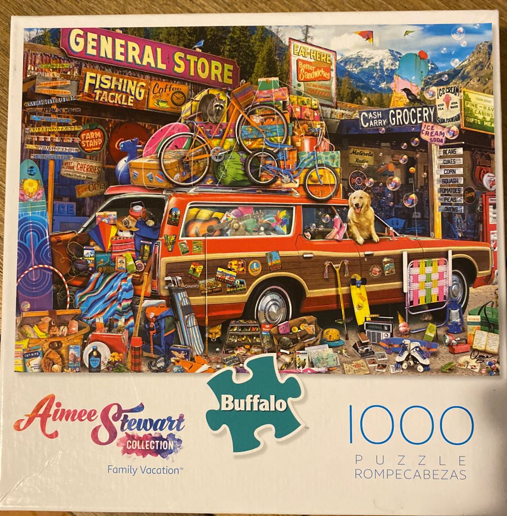 Family Vacation - Buffalo Variety puzzle collectible [Barcode 079346117499] - Main Image 2