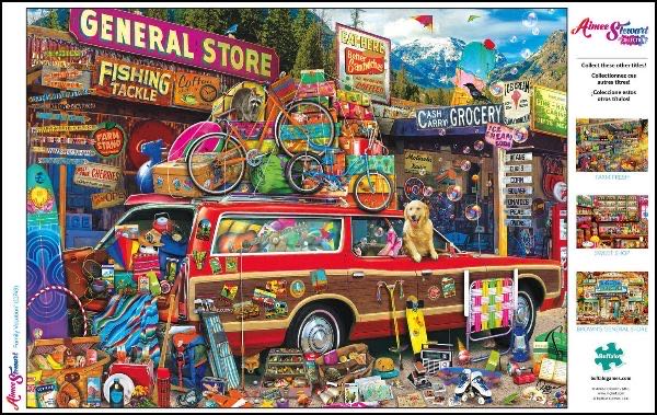 Family Vacation - Buffalo Variety puzzle collectible [Barcode 079346117499] - Main Image 3