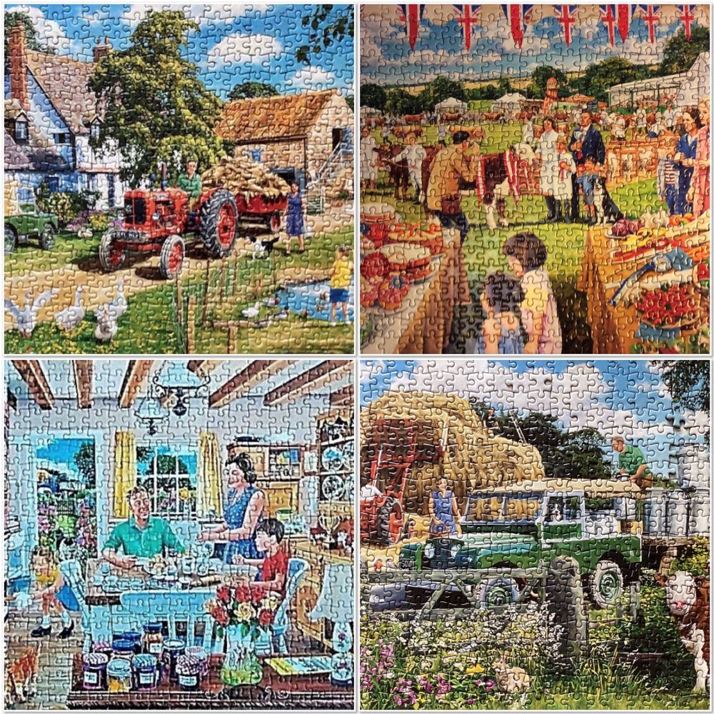 The Farmers Round - Gibsons puzzle collectible [Barcode 5012269050554] - Main Image 3