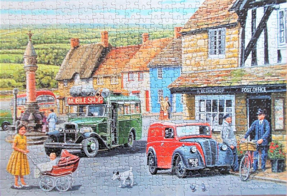 Starting The Day - Gibsons puzzle collectible [Barcode 5012269031218] - Main Image 3