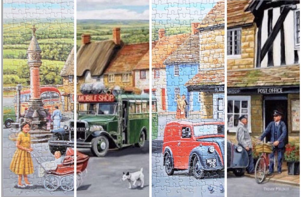 Starting The Day - Gibsons puzzle collectible [Barcode 5012269031218] - Main Image 4