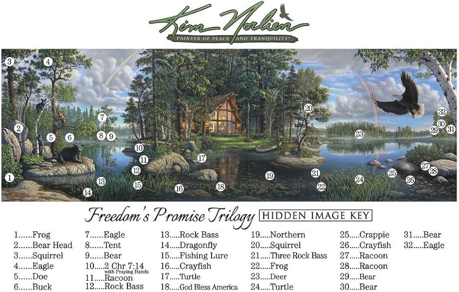 Freedom’s Promise - Buffalo puzzle collectible [Barcode 079346140558] - Main Image 3