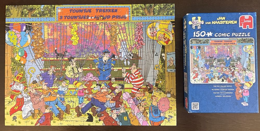 The Fair. Pulling Ropes - Jumbo puzzle collectible [Barcode 8710126190364] - Main Image 3