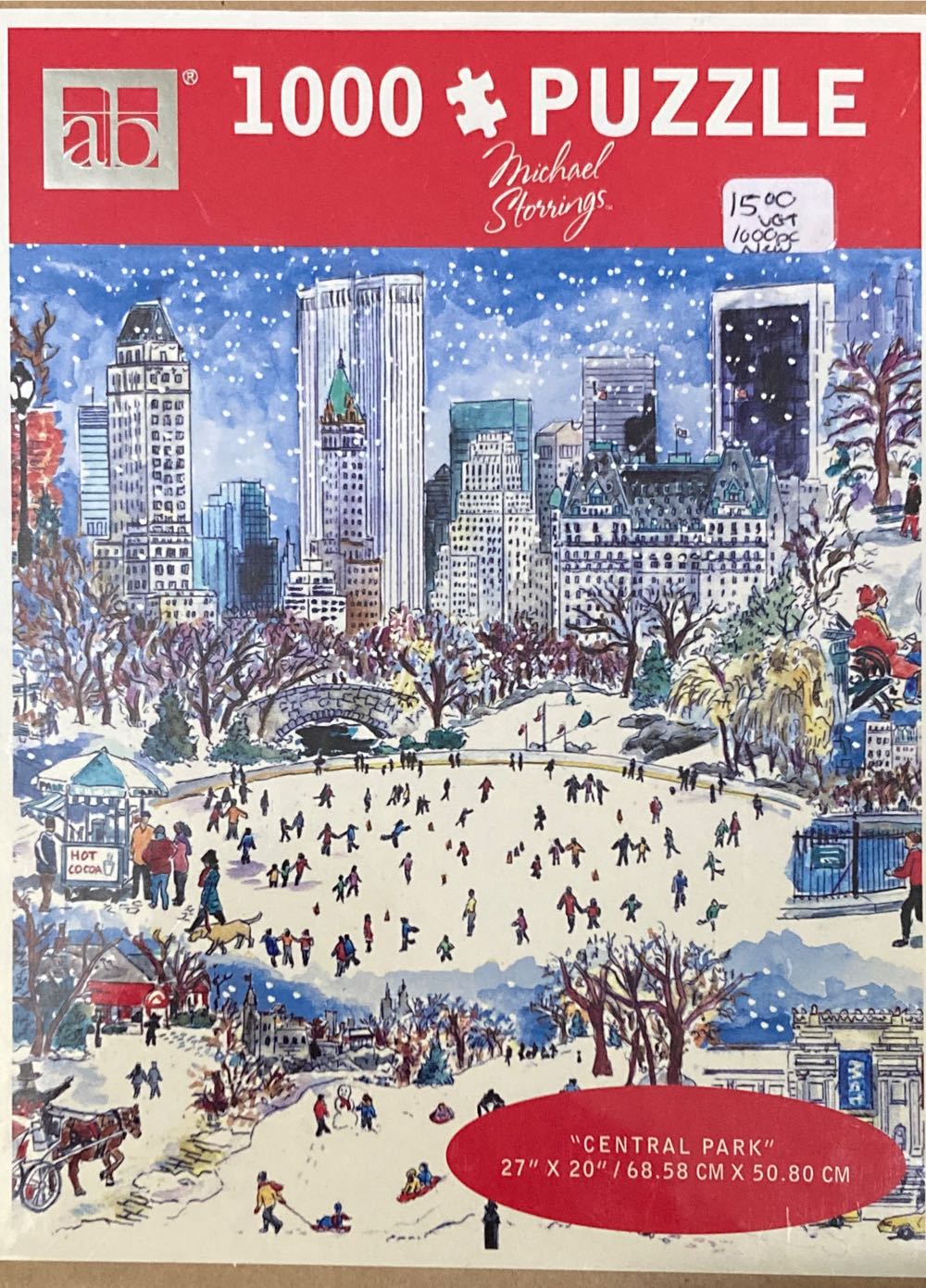 Central Park - Andrews And Blaine puzzle collectible [Barcode 811770023249] - Main Image 2