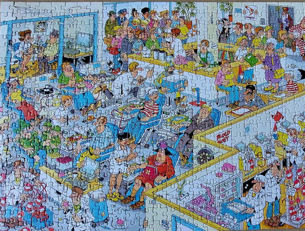 Sanquin bloedbank 81575 - Jumbo puzzle collectible [Barcode 8710126815755] - Main Image 2