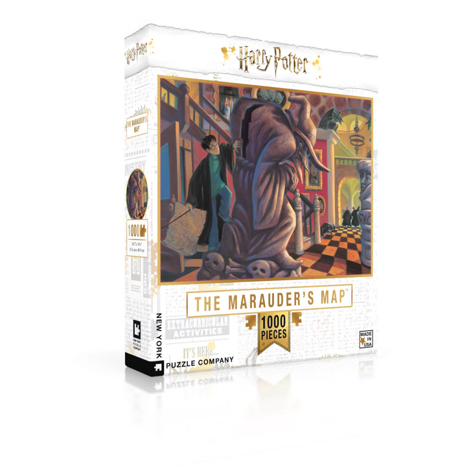 The Marauder’s Map - New York Puzzle Company puzzle collectible [Barcode 819844015565] - Main Image 2