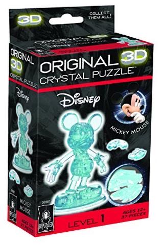 3D Mickey Mouse (Blue) - Bepuzzled puzzle collectible [Barcode 0023332309818] - Main Image 2