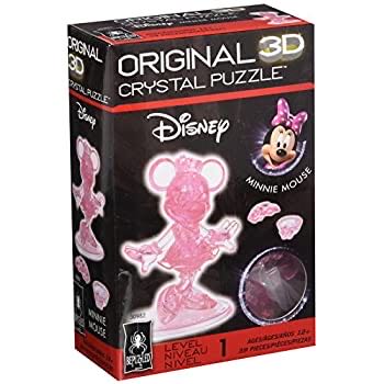 3D Minnie Mouse Pink - Bepuzzled puzzle collectible [Barcode 0023332309825] - Main Image 1