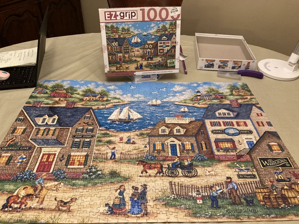 Mr Wiggins Whirligigs - Master Pieces puzzle collectible [Barcode 705988718281] - Main Image 2