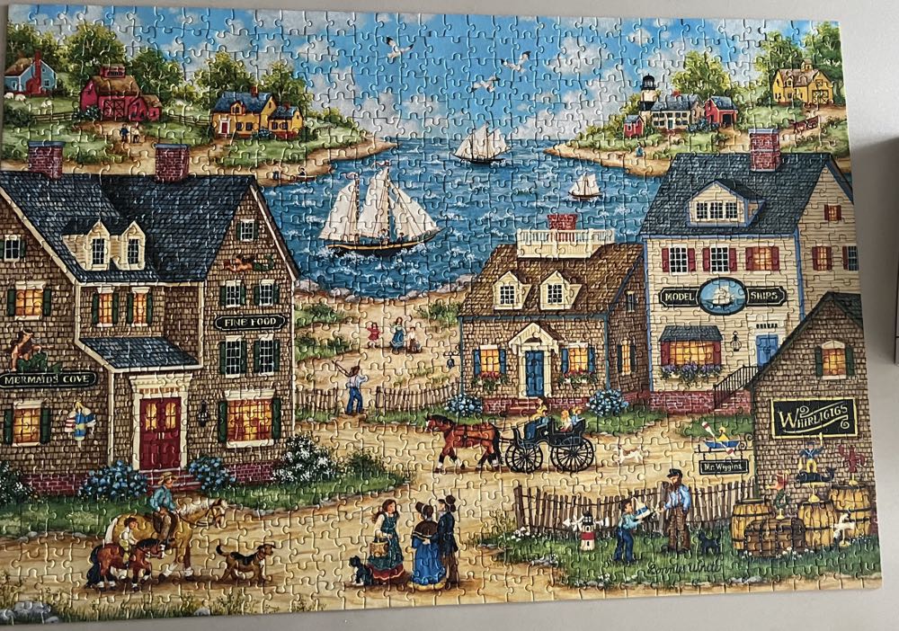 Mr Wiggins Whirligigs - Master Pieces puzzle collectible [Barcode 705988718281] - Main Image 3