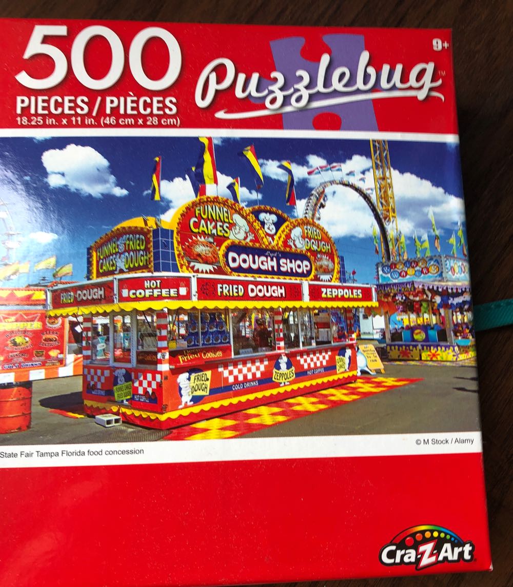 Florida state Fair Tampa Florida Food Concession - Cra-Z-Art puzzle collectible [Barcode 639277067227] - Main Image 1